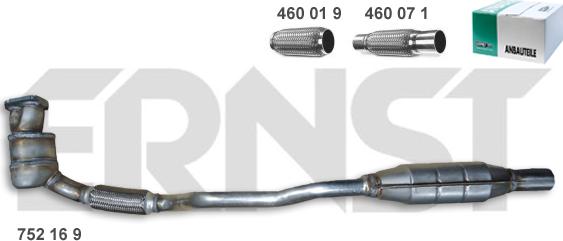 ERNST 752169 - Catalizzatore autozon.pro