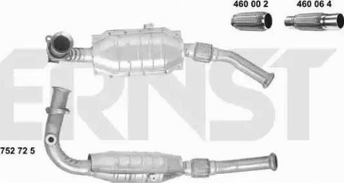 ERNST 752725 - Catalizzatore autozon.pro