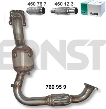 ERNST 760959 - Catalizzatore autozon.pro