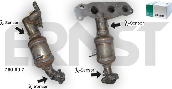 ERNST 760607 - Catalizzatore autozon.pro