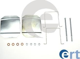 ERT 420043 - Kit accessori, Pastiglia freno autozon.pro