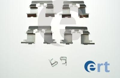 ERT 420247 - Kit accessori, Pastiglia freno autozon.pro