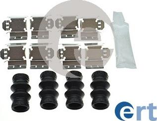 ERT 420280 - Kit accessori, Pastiglia freno autozon.pro