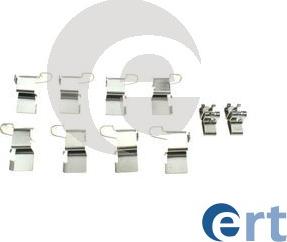 ERT 420238 - Kit accessori, Pastiglia freno autozon.pro