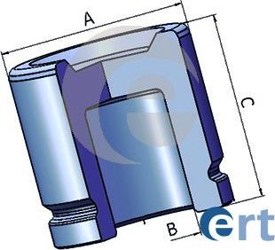 ERT 150968-C - Pistone, Pinza freno autozon.pro