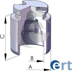 ERT 150577-C - Pistone, Pinza freno autozon.pro