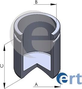 ERT 150554-C - Pistone, Pinza freno autozon.pro