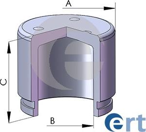 ERT 150292-C - Pistone, Pinza freno autozon.pro