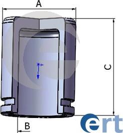 ERT 151660-C - Pistone, Pinza freno autozon.pro