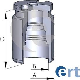 ERT 151163-C - Pistone, Pinza freno autozon.pro