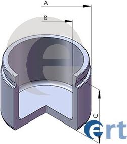 ERT 151800-C - Pistone, Pinza freno autozon.pro