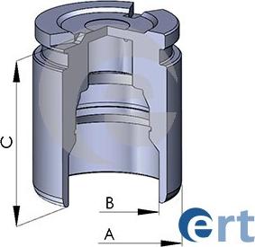 ERT 151744-C - Pistone, Pinza freno autozon.pro