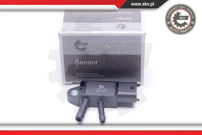 Esen SKV 17SKV660 - Sensore, Pressione gas scarico autozon.pro