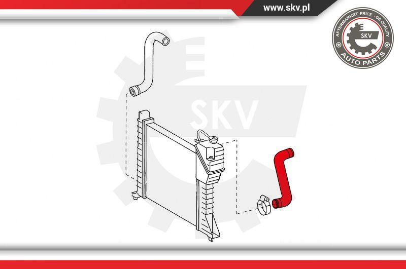 Esen SKV 24SKV343 - Flessibile radiatore autozon.pro