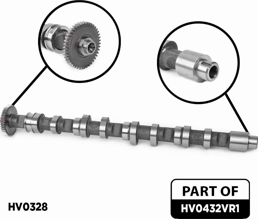 ET Engineteam HV0432VR1 - Kit albero a camme autozon.pro