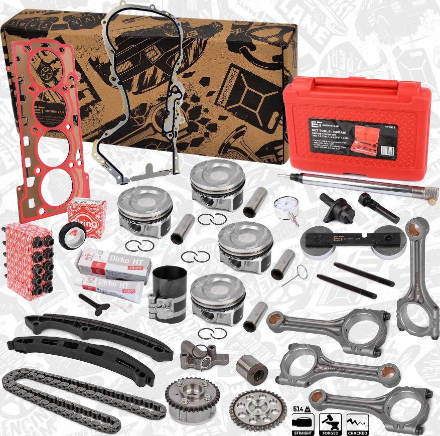 ET Engineteam PM009800ETVR1 - Kit pistoni autozon.pro