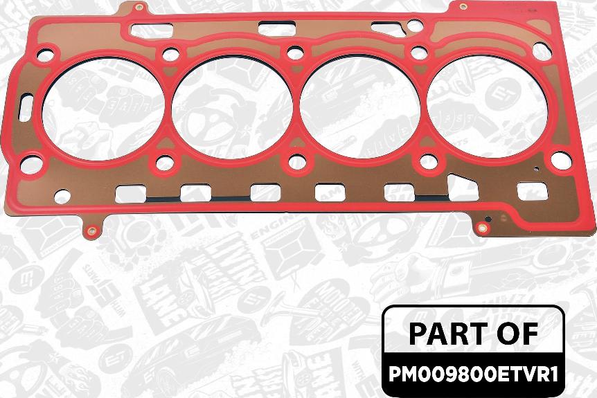 ET Engineteam PM009800ETVR1 - Kit pistoni autozon.pro