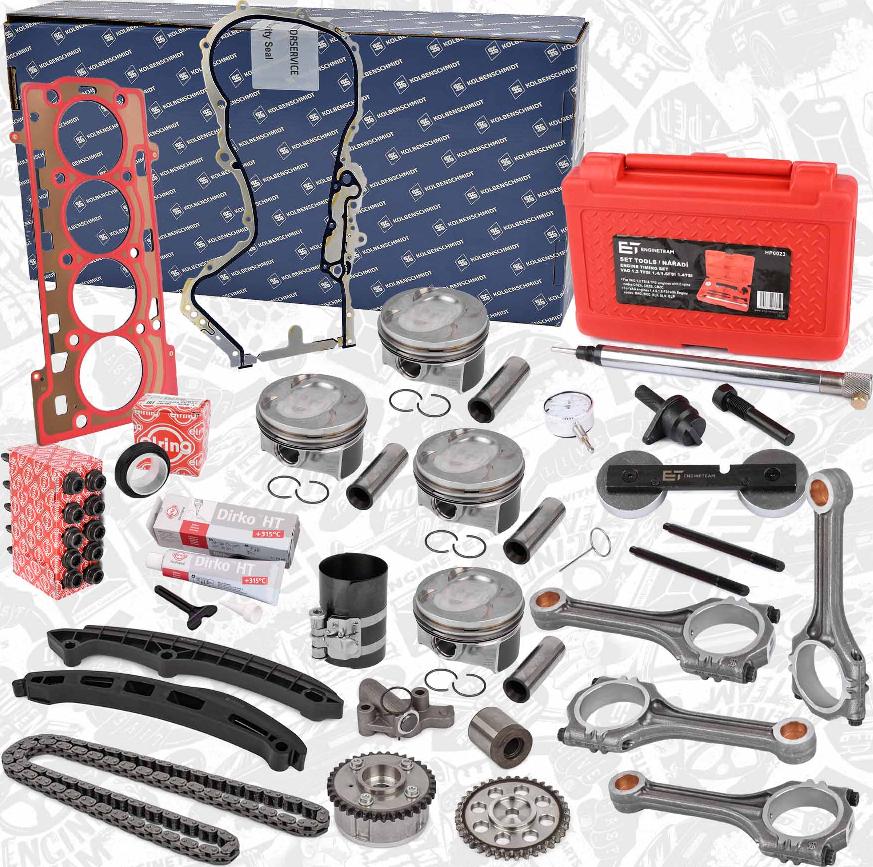 ET Engineteam PM009800KSVR1 - Kit pistoni autozon.pro