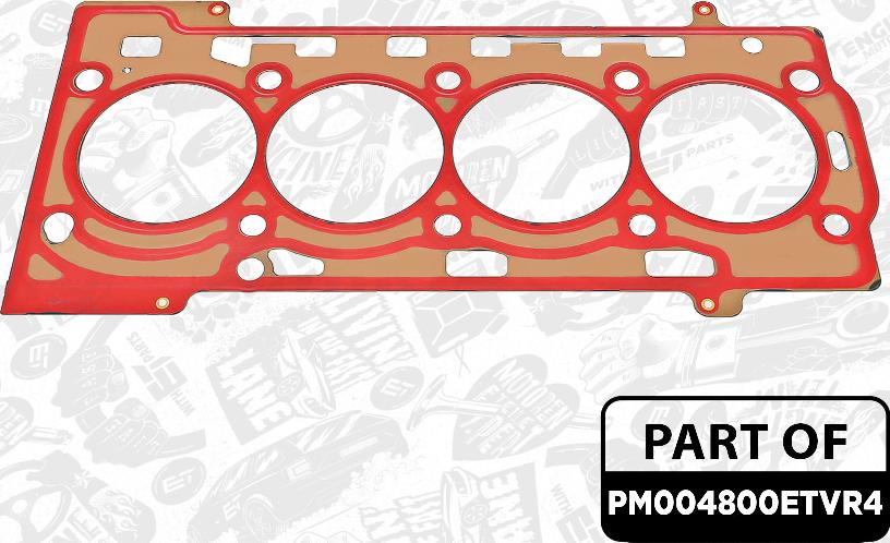 ET Engineteam PM004800ETVR4 - Kit pistoni autozon.pro