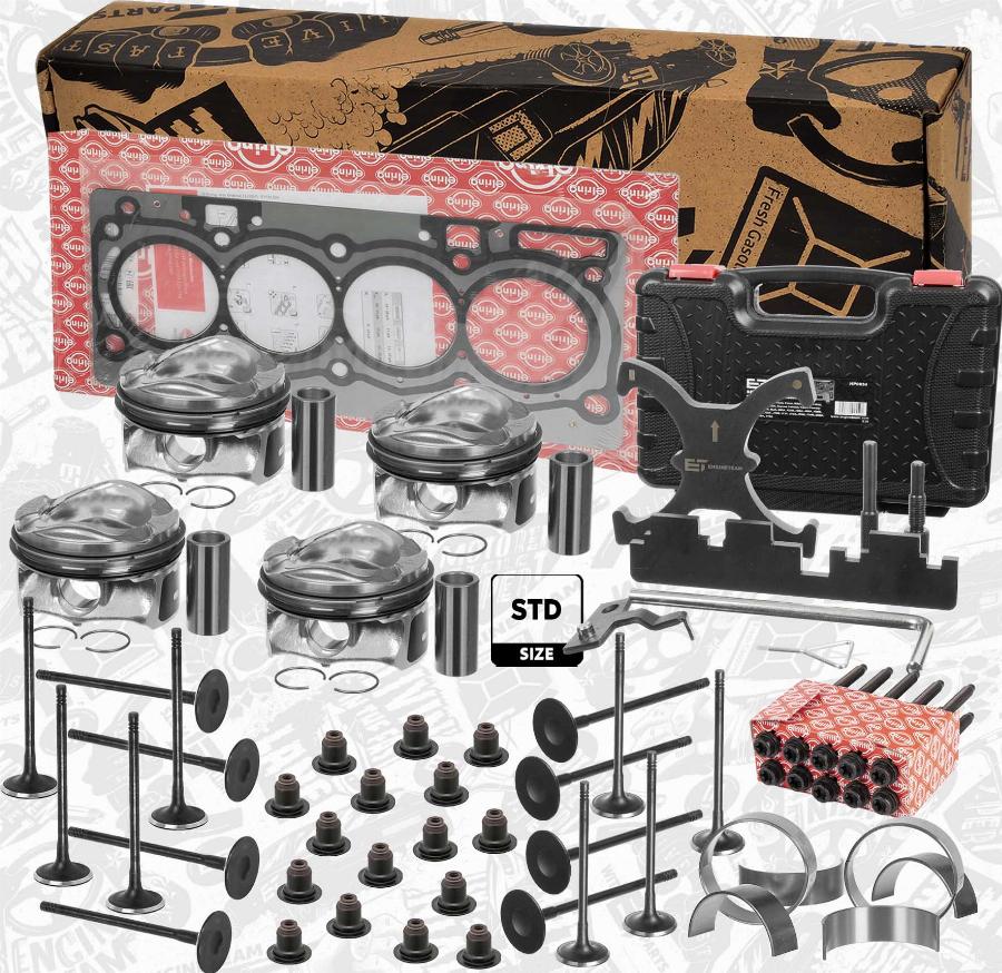 ET Engineteam PM008400VR4 - Kit pistoni autozon.pro