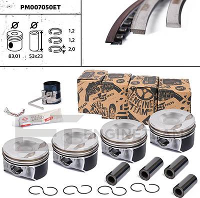 ET Engineteam PM007050ET - Kit pistoni autozon.pro