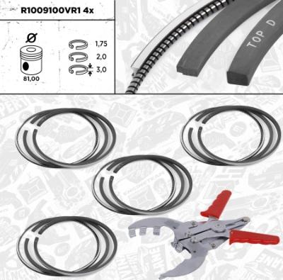 ET Engineteam R1009100VR1 - Kit fasce elastiche autozon.pro