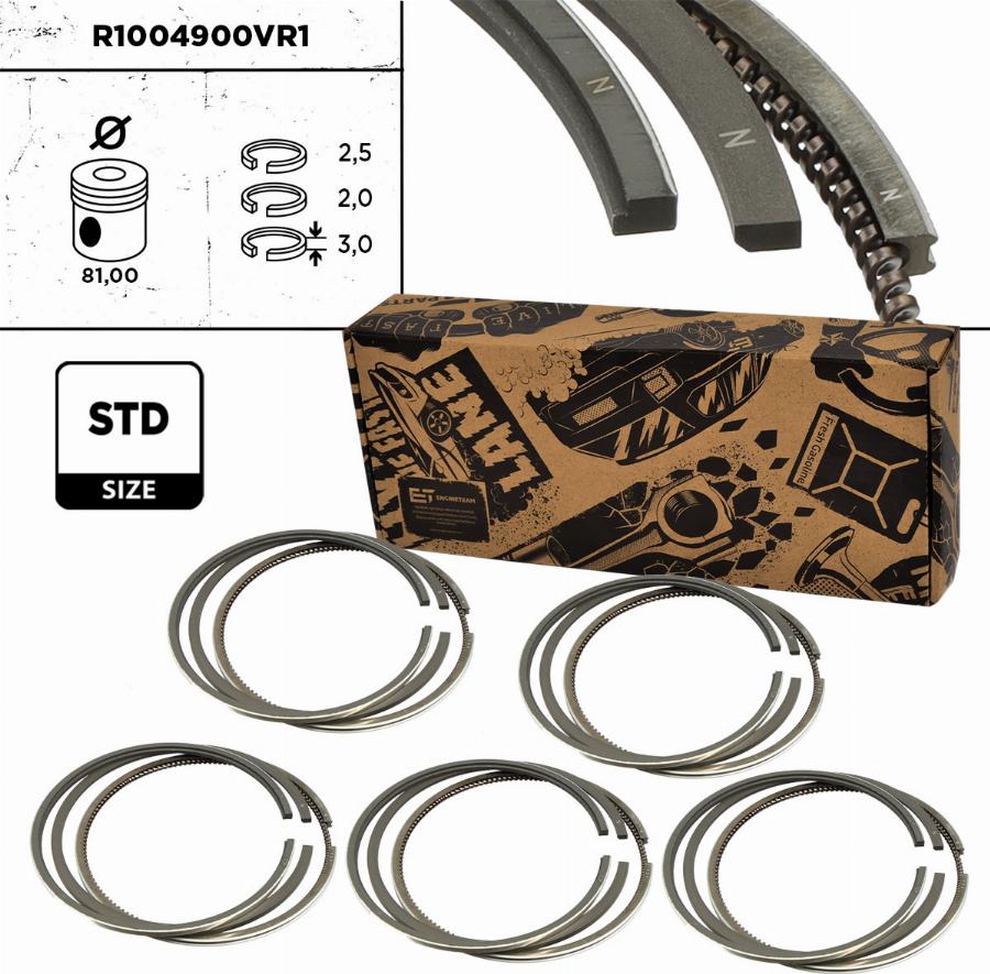 ET Engineteam R1004900VR1 - Kit fasce elastiche autozon.pro