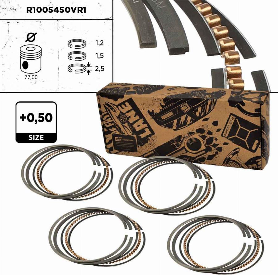 ET Engineteam R1005450VR1 - Kit fasce elastiche autozon.pro