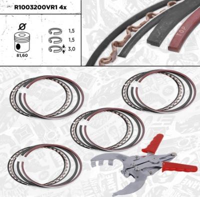 ET Engineteam R1003200VR1 - Kit fasce elastiche autozon.pro