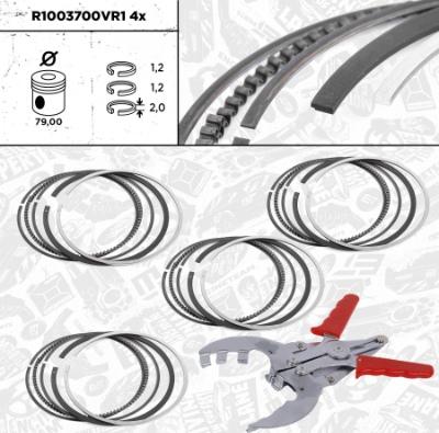 ET Engineteam R1003700VR1 - Kit fasce elastiche autozon.pro