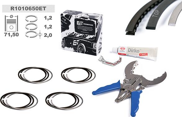 ET Engineteam R1010650ET - Kit fasce elastiche autozon.pro