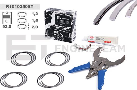 ET Engineteam R1010350ET - Kit fasce elastiche autozon.pro