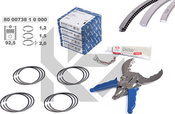 ET Engineteam R1010300KS - Kit fasce elastiche autozon.pro