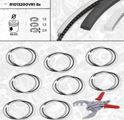 ET Engineteam R1013200VR1 - Kit fasce elastiche autozon.pro