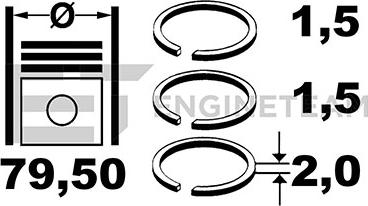 ET Engineteam R1012300 - Kit fasce elastiche autozon.pro