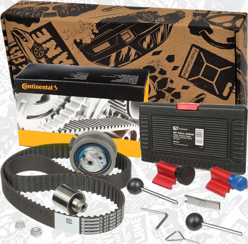 ET Engineteam RM0019VR1 - Kit cinghie dentate autozon.pro