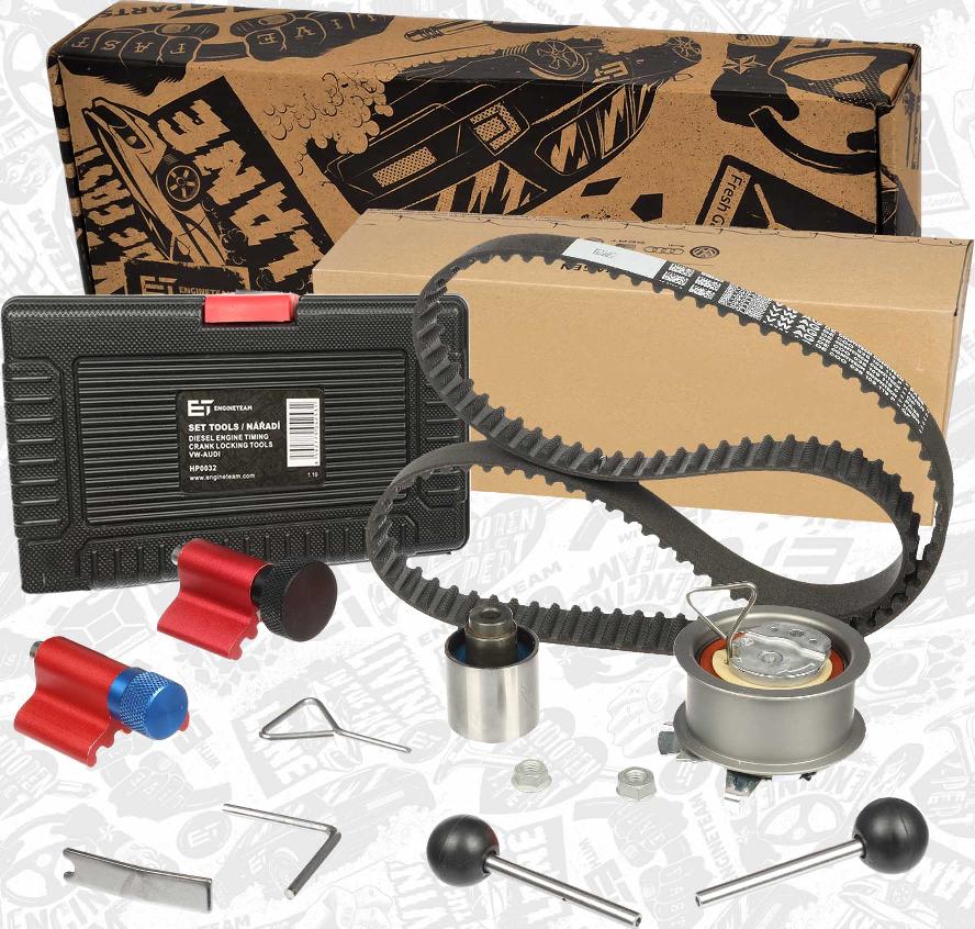 ET Engineteam RM0019VR3 - Kit cinghie dentate autozon.pro