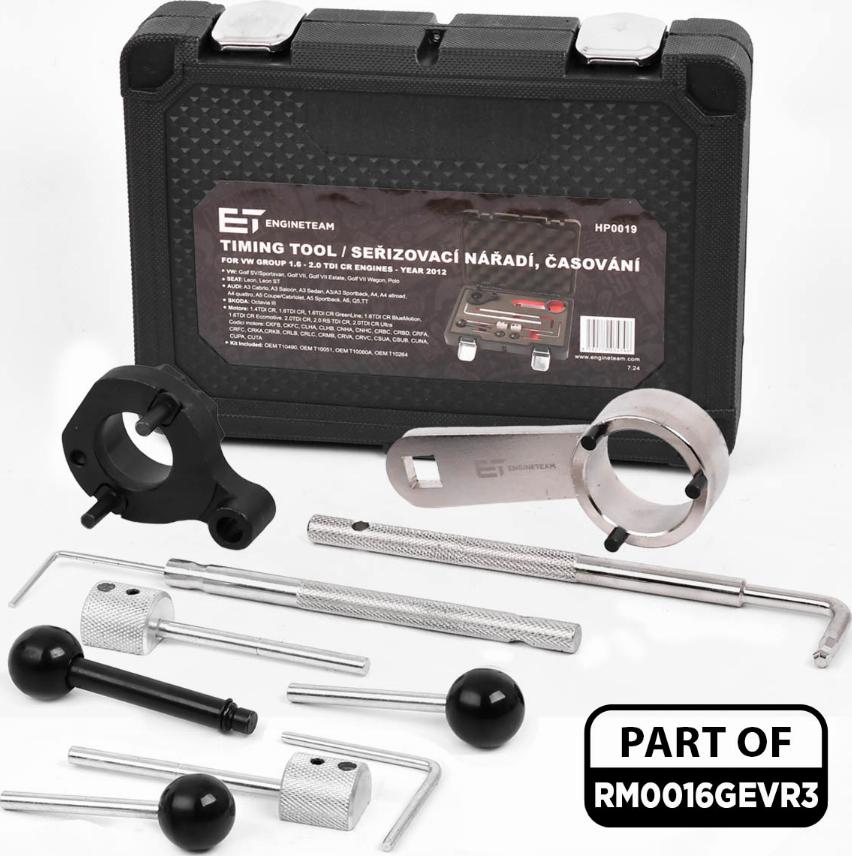 ET Engineteam RM0016GEVR3 - Pompa acqua + Kit cinghie dentate autozon.pro