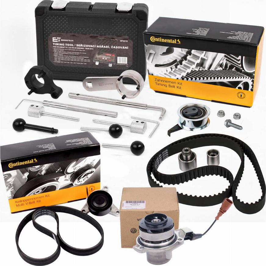 ET Engineteam RM0016GEVR3 - Pompa acqua + Kit cinghie dentate autozon.pro