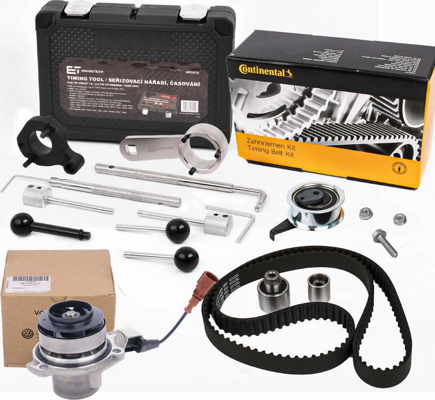 ET Engineteam RM0016GEVR2 - Pompa acqua + Kit cinghie dentate autozon.pro