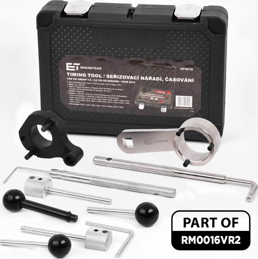 ET Engineteam RM0016VR2 - Pompa acqua + Kit cinghie dentate autozon.pro