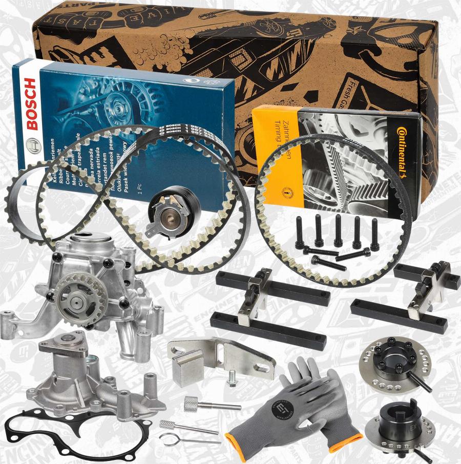 ET Engineteam RM0020VR5 - Pompa acqua + Kit cinghie dentate autozon.pro