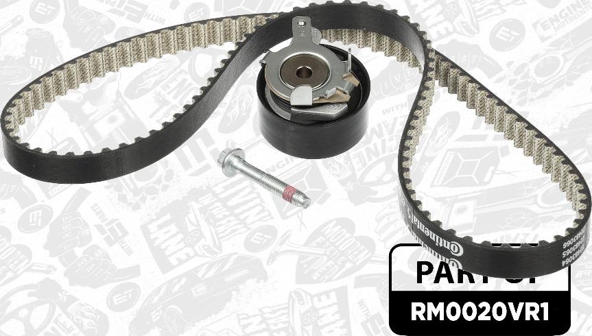 ET Engineteam RM0020VR1 - Kit cinghie dentate autozon.pro