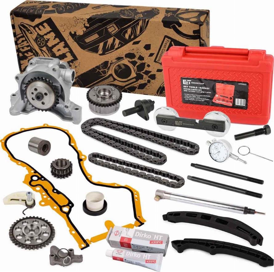 ET Engineteam RS0049VR10 - Kit catena distribuzione autozon.pro