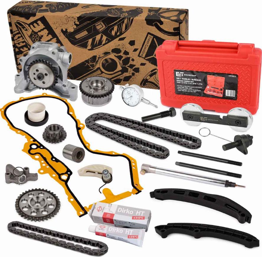 ET Engineteam RS0049VR11 - Kit catena distribuzione autozon.pro