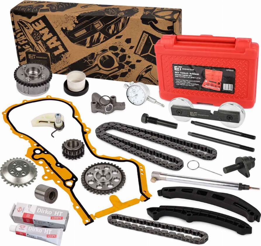 ET Engineteam RS0049VR13 - Kit catena distribuzione autozon.pro