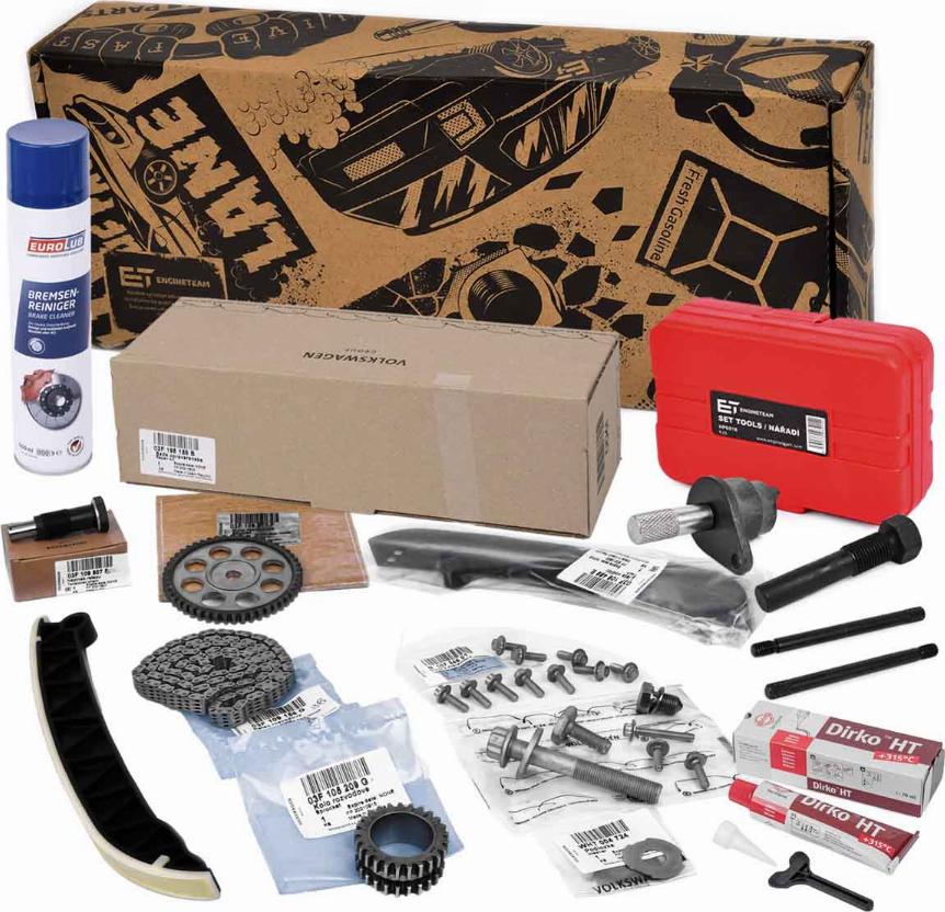 ET Engineteam RS0042VR3 - Kit catena distribuzione autozon.pro