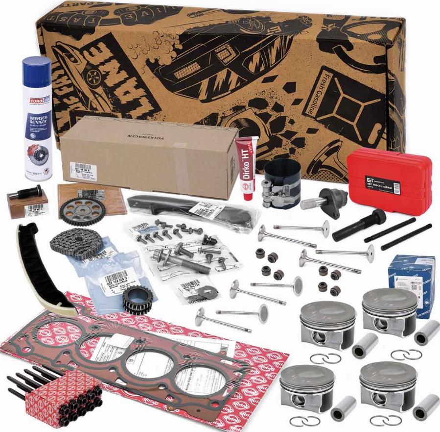 ET Engineteam RS0042VR2 - Kit catena distribuzione autozon.pro