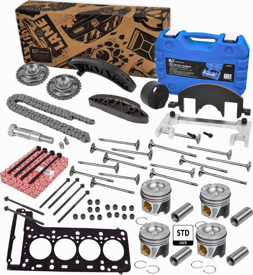 ET Engineteam RS0055VR8 - Kit catena distribuzione autozon.pro