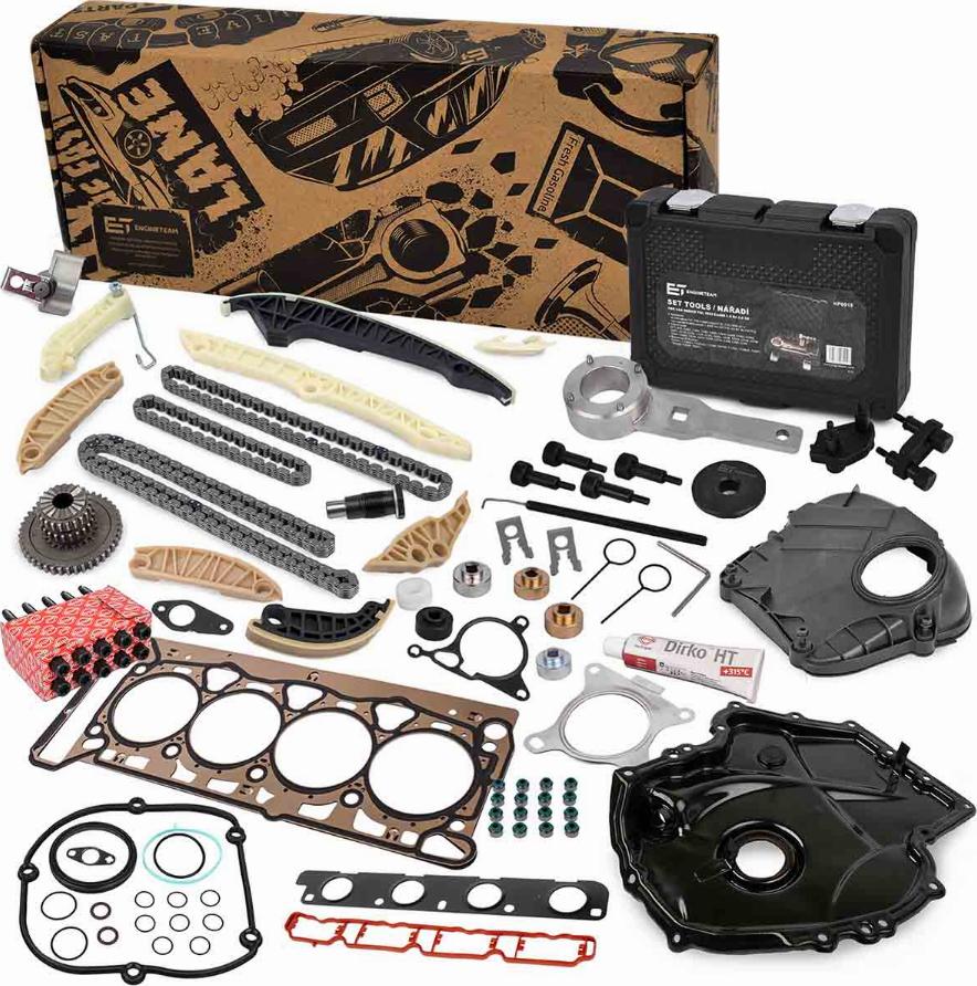 ET Engineteam RS0069VR4 - Kit catena distribuzione autozon.pro